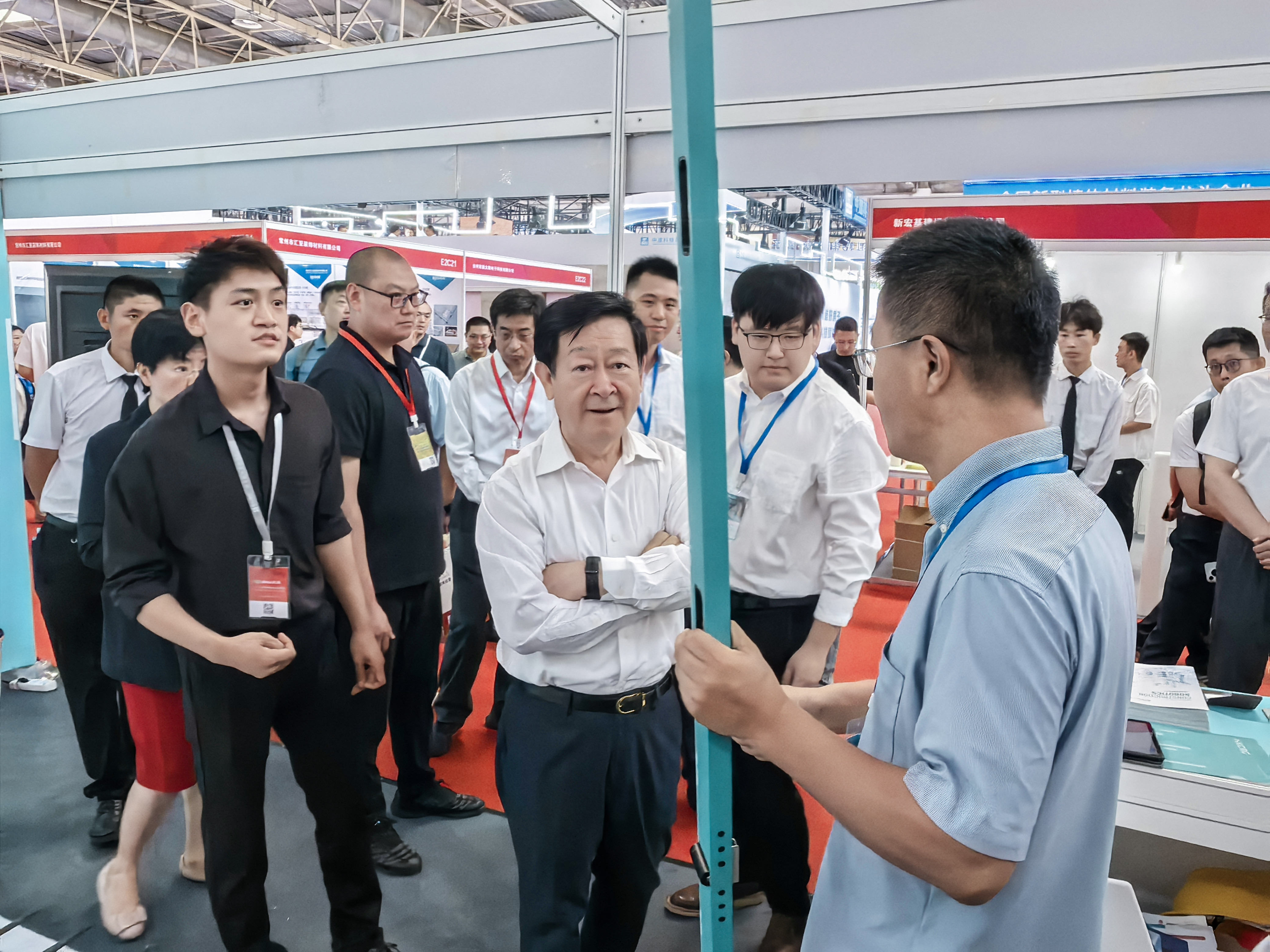 <span>On the first day of Housing Expo, Vice Minister of Housing and Construction Jiang Wanrong visited HKCRC Booth</span>
